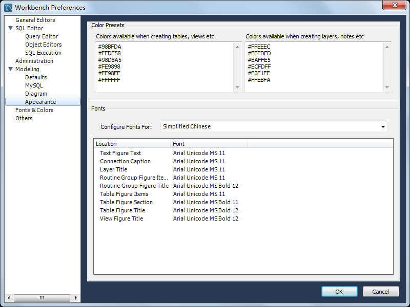 mysqlworkbench无法设置为中文