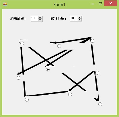 我在winform上畫出來的帶箭頭直線為什麼是這個樣子