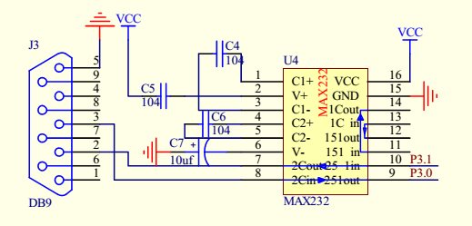 max232接线图图片