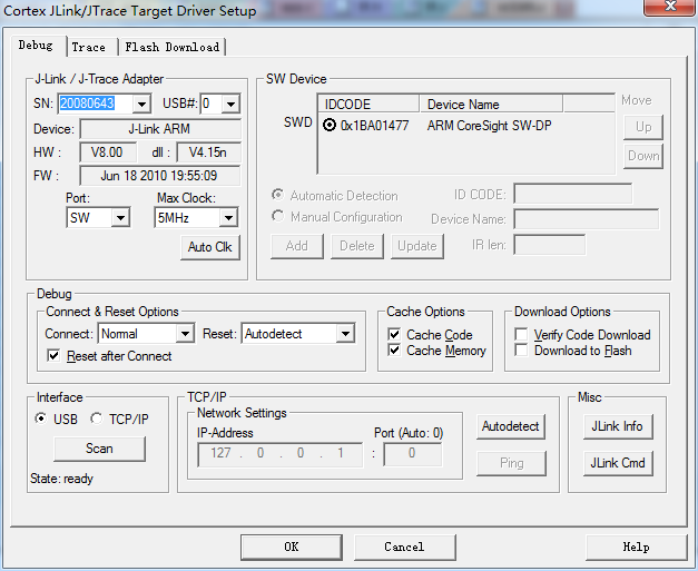 Jlink keil debug csdn 