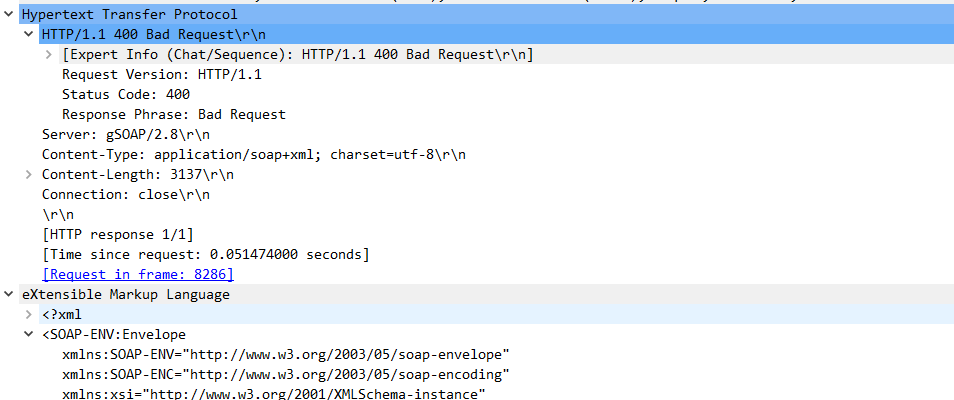 Onvif HTTP 1 1 400 Bad Request CSDN 