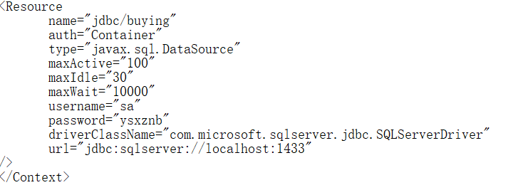 Tomcat 报错 SQLNestedException: Cannot create Poolable  第1张