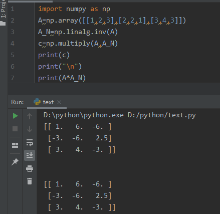 Python的numpy计算矩阵和其逆矩阵乘积不等于单位矩阵 Csdn论坛