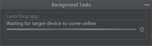 Android studio waiting for target device to come online не запускается